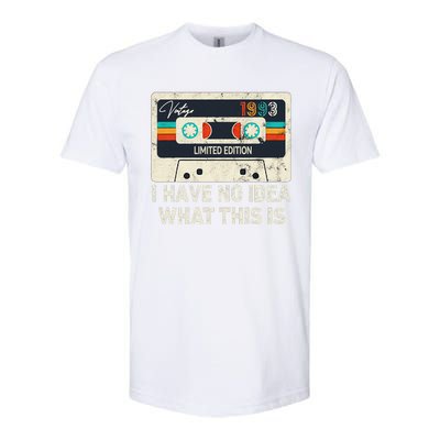 I Have No Idea What This Is Retro Cassette 80s 90s Outfit Softstyle CVC T-Shirt