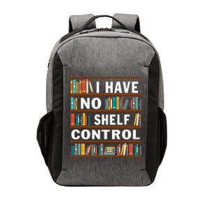 I Have No Shelf Control Funny Library Reading Lovers Vector Backpack