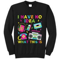 I Have No Idea What This Is 70s 80s 90s Sweatshirt