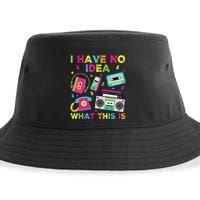 I Have No Idea What This Is 70s 80s 90s Sustainable Bucket Hat