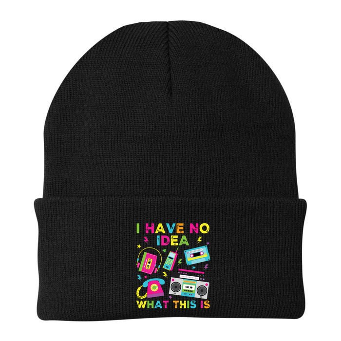I Have No Idea What This Is 70s 80s 90s Beanie
