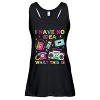 I Have No Idea What This Is 70s 80s 90s Ladies Essential Flowy Tank