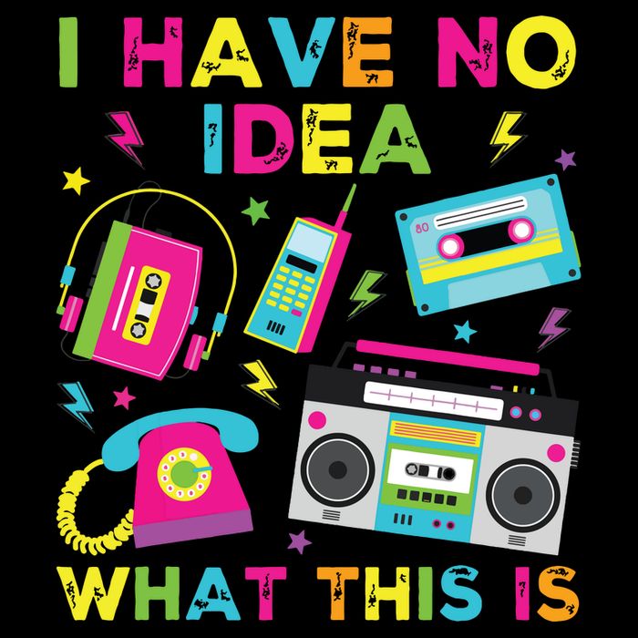 I Have No Idea What This Is 70s 80s 90s Toddler T-Shirt