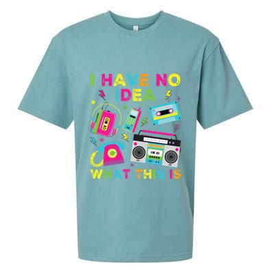 I Have No Idea What This Is 70s 80s 90s Sueded Cloud Jersey T-Shirt