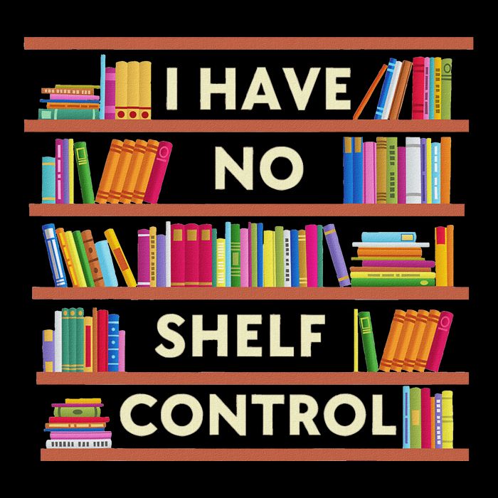 I Have No Shelf Control Funny Library Reading Lovers 16 in Basic Backpack