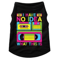 I Have No Idea What This Is 80s 90s Outfit Doggie Tank