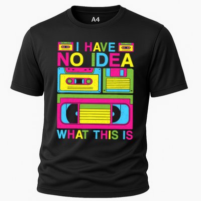 I Have No Idea What This Is 80s 90s Outfit Performance Shirt