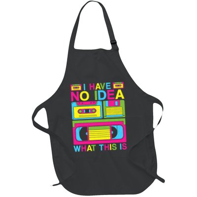 I Have No Idea What This Is 80s 90s Outfit Apron