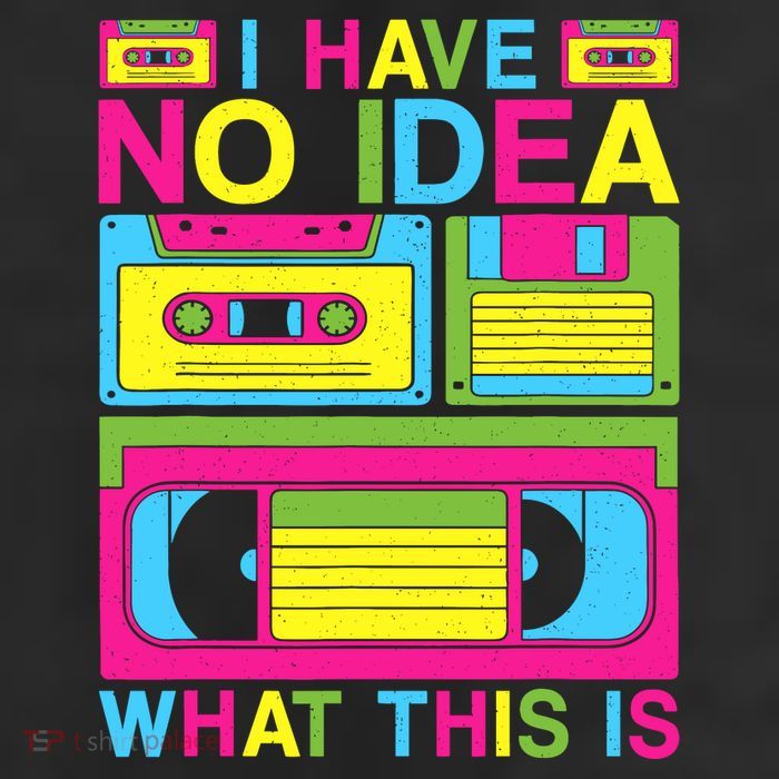 I Have No Idea What This Is 80s 90s Outfit 25L Jumbo Tote
