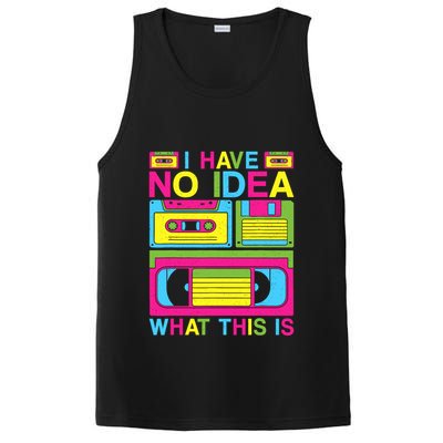 I Have No Idea What This Is 80s 90s Outfit PosiCharge Competitor Tank