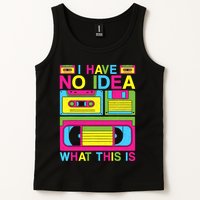 I Have No Idea What This Is 80s 90s Outfit Tank Top
