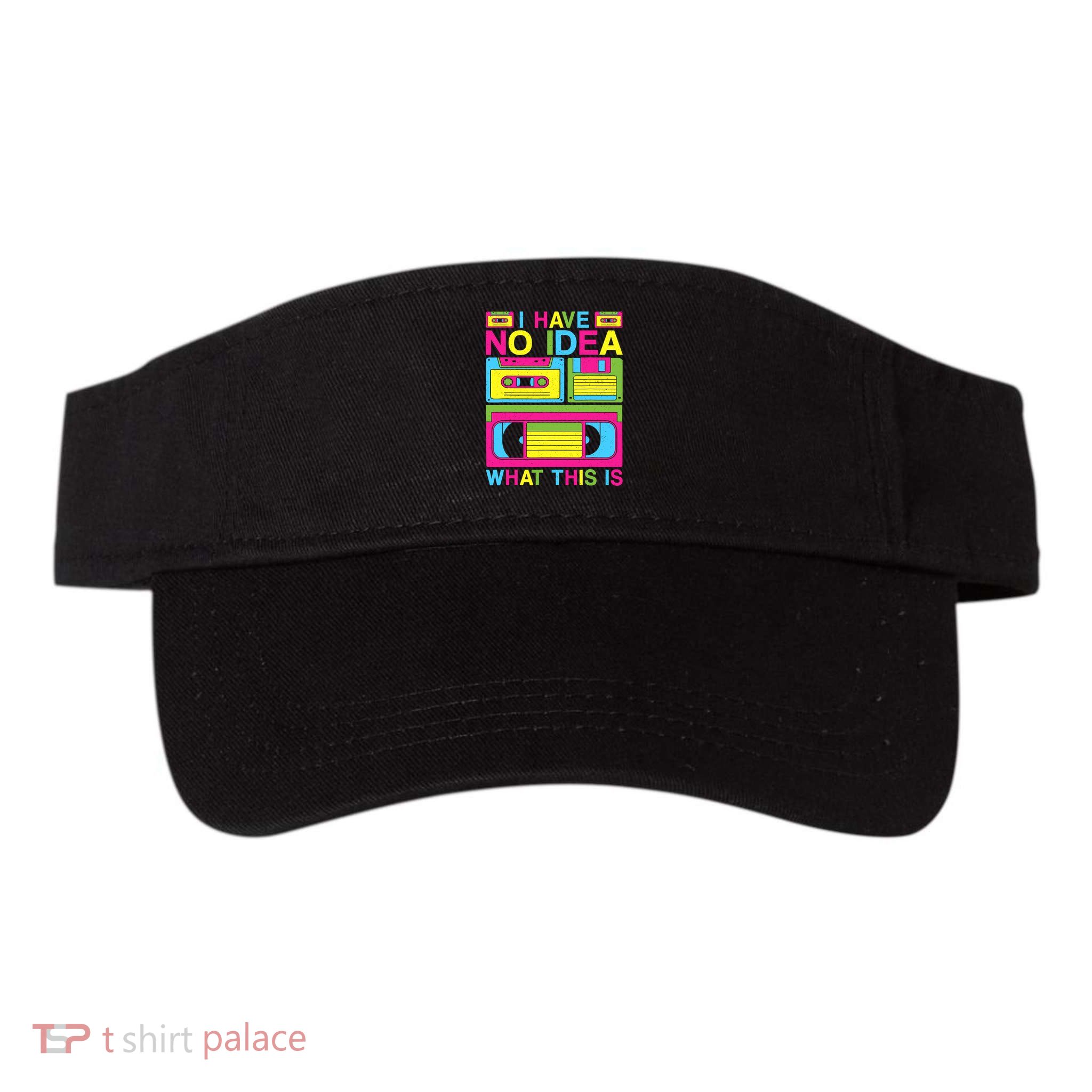 I Have No Idea What This Is 80s 90s Outfit Visor