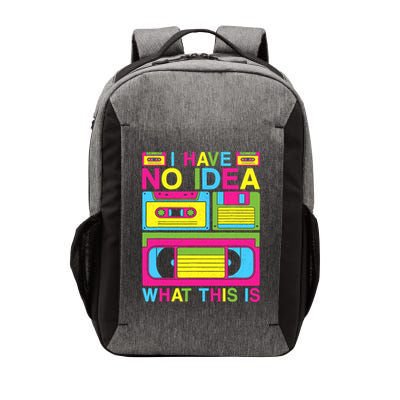 I Have No Idea What This Is 80s 90s Outfit Vector Backpack