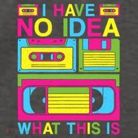 I Have No Idea What This Is 80s 90s Outfit Vector Backpack