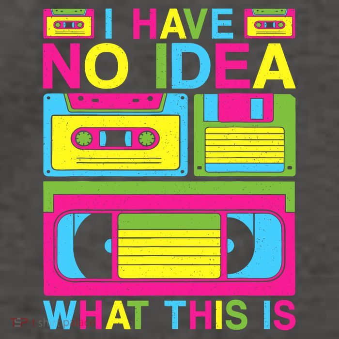 I Have No Idea What This Is 80s 90s Outfit Vector Backpack