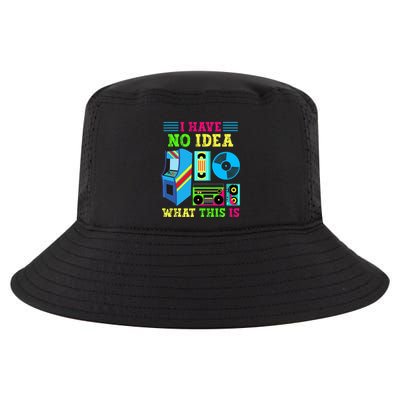 I Have No Idea What This Is 70s 80s 90s Themed Collection Cool Comfort Performance Bucket Hat