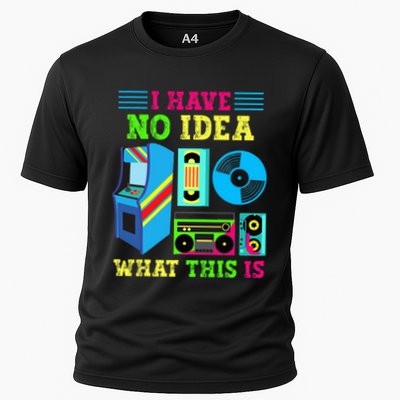 I Have No Idea What This Is 70s 80s 90s Themed Collection Performance Shirt