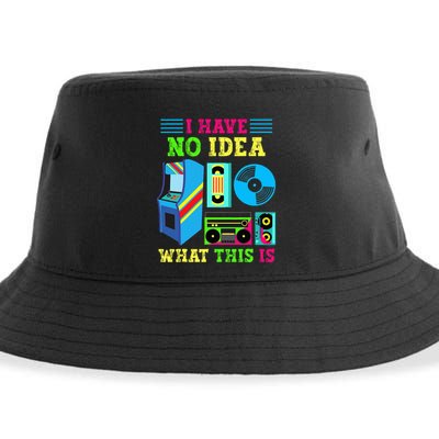 I Have No Idea What This Is 70s 80s 90s Themed Collection Sustainable Bucket Hat