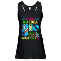 I Have No Idea What This Is 70s 80s 90s Themed Collection Ladies Essential Flowy Tank