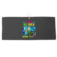 I Have No Idea What This Is 70s 80s 90s Themed Collection Large Microfiber Waffle Golf Towel