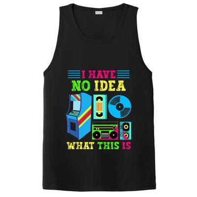 I Have No Idea What This Is 70s 80s 90s Themed Collection PosiCharge Competitor Tank