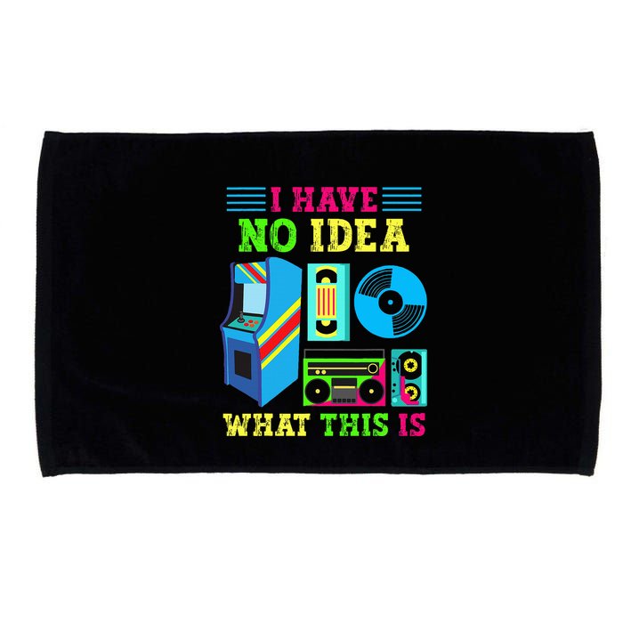 I Have No Idea What This Is 70s 80s 90s Themed Collection Microfiber Hand Towel