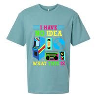 I Have No Idea What This Is 70s 80s 90s Themed Collection Sueded Cloud Jersey T-Shirt