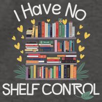 I Have No Shelf Control Funny Library Reading Lovers Vector Backpack