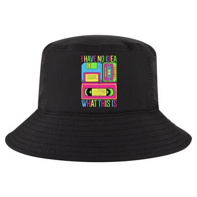 I Have No Idea What This Is 70s 80s 90s Outfit Cool Comfort Performance Bucket Hat