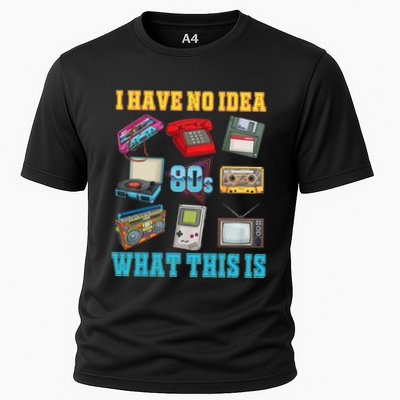 I Have No Idea What This Is 70s 80s 90s Theme Performance Shirt