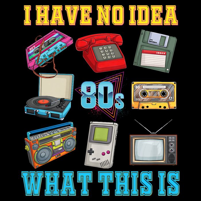 I Have No Idea What This Is 70s 80s 90s Theme T-Shirt