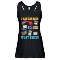I Have No Idea What This Is 70s 80s 90s Theme Ladies Essential Flowy Tank