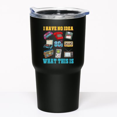 I Have No Idea What This Is 70s 80s 90s Theme Tumbler