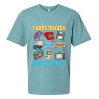 I Have No Idea What This Is 70s 80s 90s Theme Sueded Cloud Jersey T-Shirt