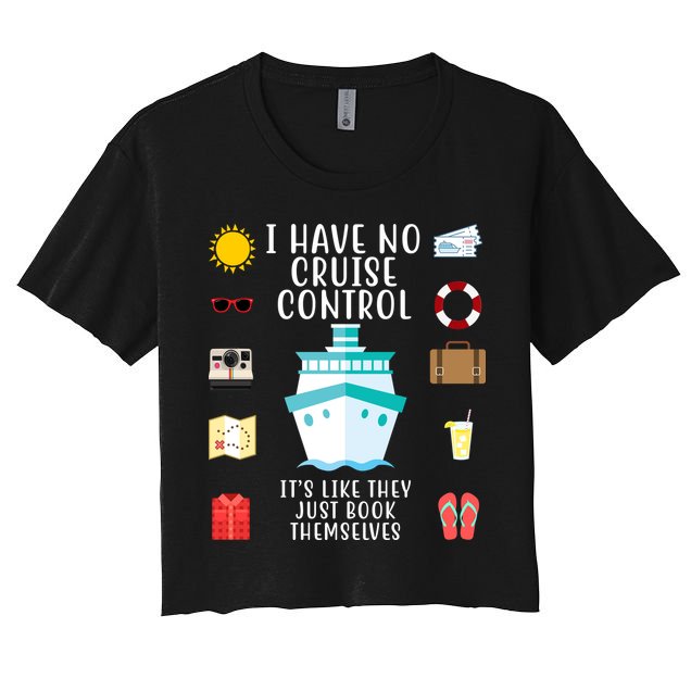 I Have No Cruise Control Funny Crop Top
