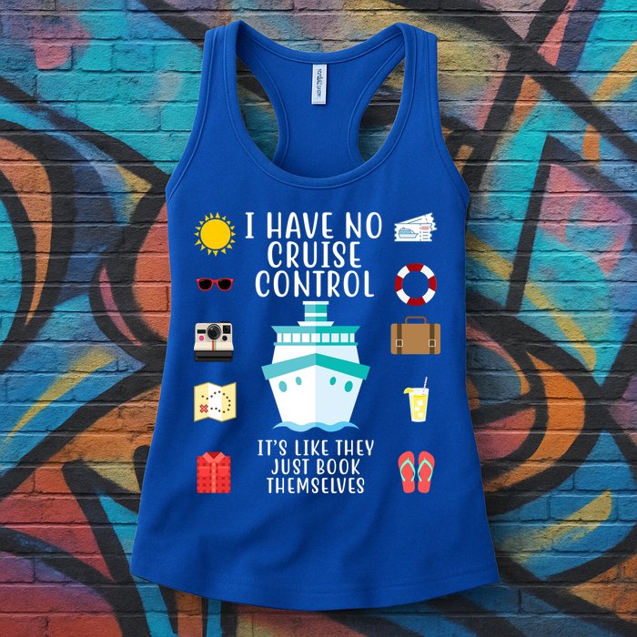 I Have No Cruise Control Funny Womens Tank Top