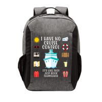 I Have No Cruise Control Funny Vector Backpack