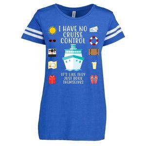 I Have No Cruise Control Funny Enza Ladies Jersey Football T-Shirt