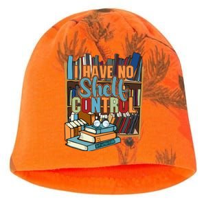 I Have No Sh Control Book Lover Bookish Gift Kati - Camo Knit Beanie