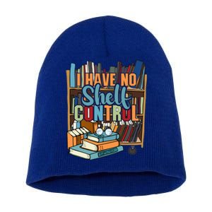 I Have No Sh Control Book Lover Bookish Gift Short Acrylic Beanie