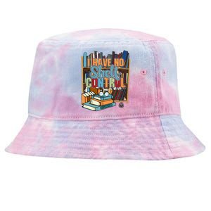 I Have No Sh Control Book Lover Bookish Gift Tie-Dyed Bucket Hat