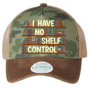 I Have No Shelf Control Book Lover Reading Bookworm Library Gift Legacy Tie Dye Trucker Hat