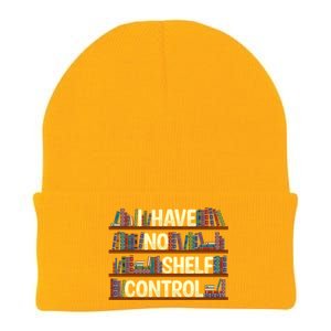 I Have No Shelf Control Book Lover Reading Bookworm Library Gift Knit Cap Winter Beanie