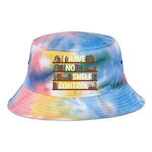 I Have No Shelf Control Book Lover Reading Bookworm Library Gift Tie Dye Newport Bucket Hat