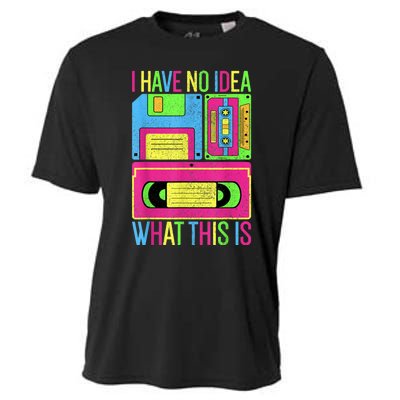 I Have No Idea What This Is Men Women 70s 80s 90s Outfit Cooling Performance Crew T-Shirt