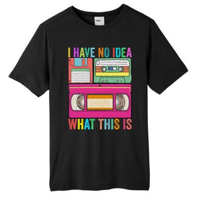 I Have No Idea What This Is 70s 80s 90s Outfit Men Women Kids Tall Fusion ChromaSoft Performance T-Shirt