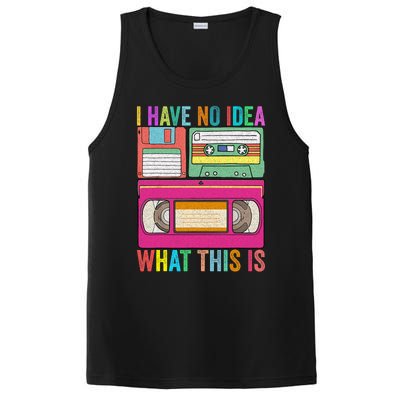 I Have No Idea What This Is 70s 80s 90s Outfit Men Women Kids PosiCharge Competitor Tank