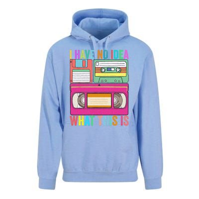 I Have No Idea What This Is 70s 80s 90s Outfit Men Women Kids Unisex Surf Hoodie