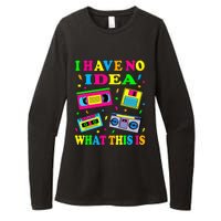 I Have No Idea What This Is Women 70s 80s 90s Womens CVC Long Sleeve Shirt