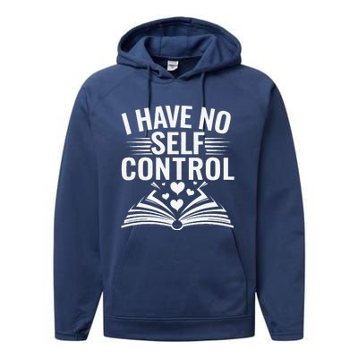 I Have No Shelf Control Funny Read Book Reading Librarian Performance Fleece Hoodie